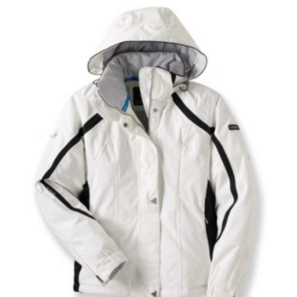 Schure Sports Karbon Opal Ski or snowboarding jacket Brand New BLACK ON WHITE